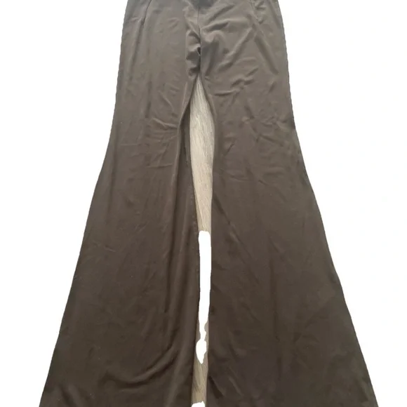 SHEIN Chocolate Flare Pants - Picture 3 of 3